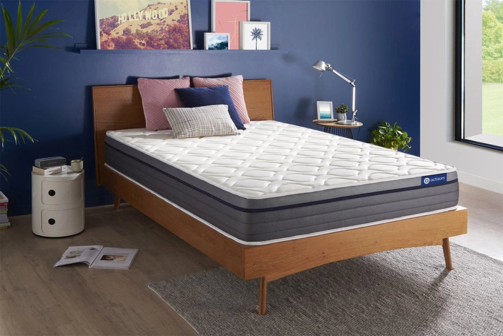 Materasso matrimoniale matrimoniale Actiflex zen 150x200cm - Spessore : 26cm - Molle insacchettate e memory foam - Bilanciato