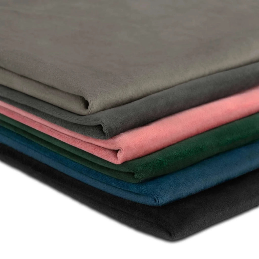 Cuscino con cuscino HEERLEN 6 pz Blu Velluto 928690