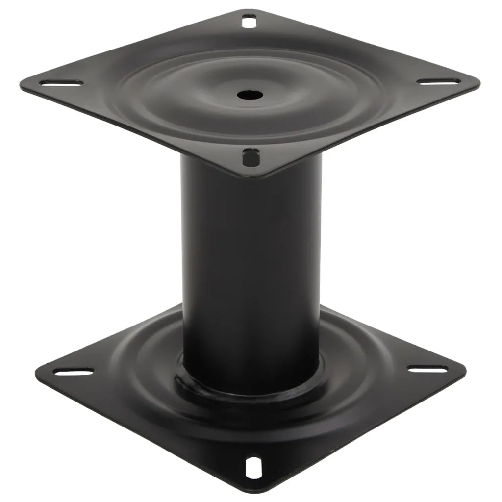 Supporto per Sedile da Barca Nero 18 cm in Acciaio 4012135