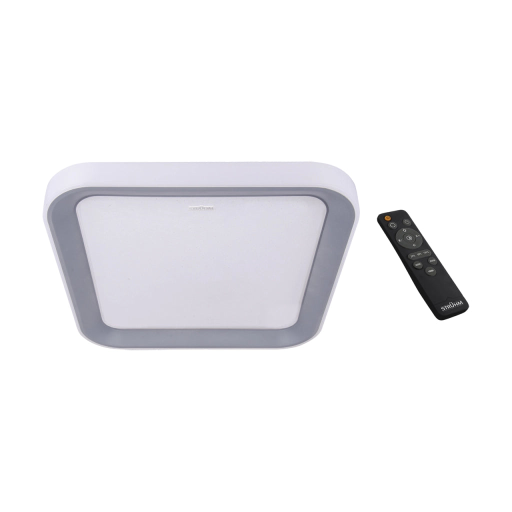 Plafoniera bagno LED Struhm Ariel 48W 50,5cm IP44 telecomando