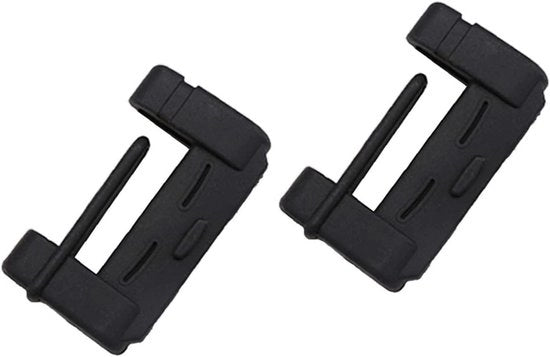 2x Protezione per Fermo Cintura Auto - Supporto Antiscuoto in Silicone