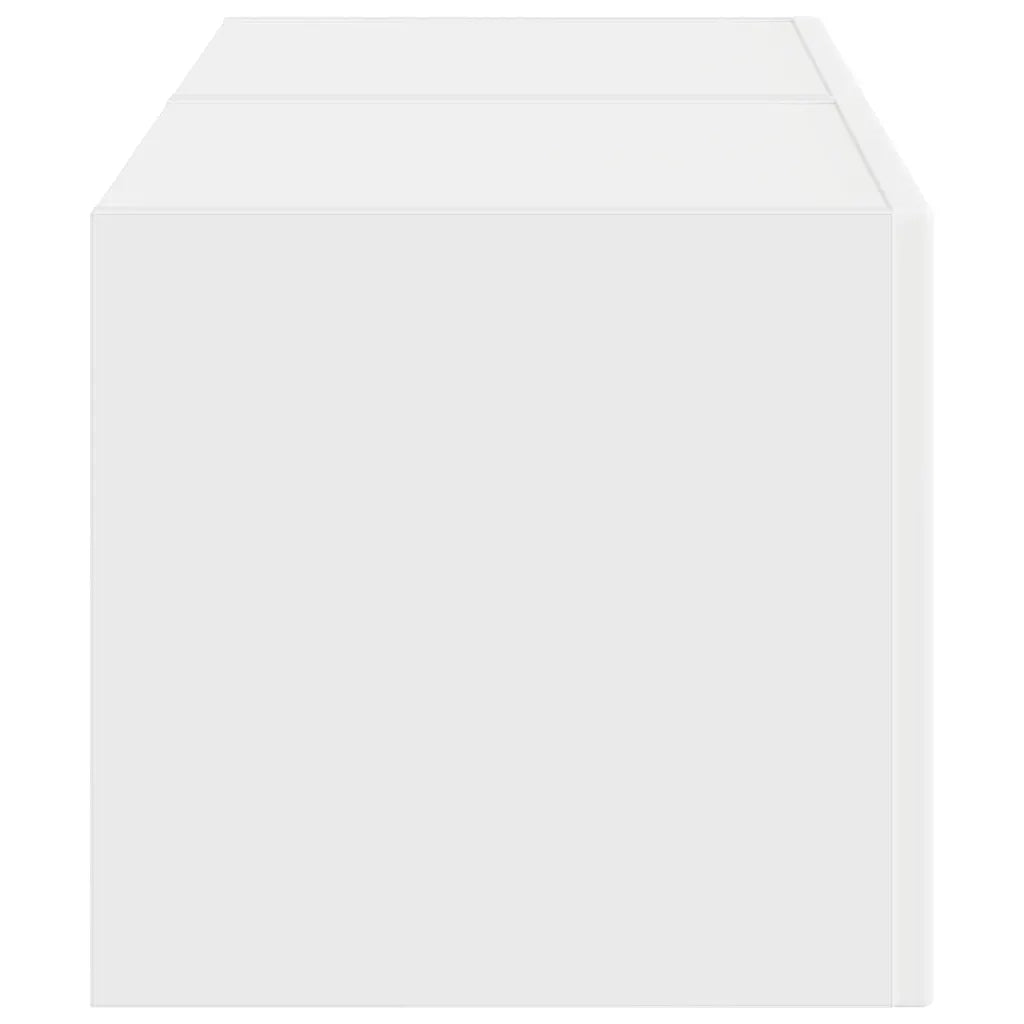 Mobile TV da parete 2 pz | Armadietto TV | Mobile Porta TV Bianco 39 x 31 x 29,5 cm