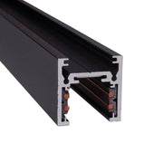 Binario magnetico slim a soffitto 1m nero Maxlight