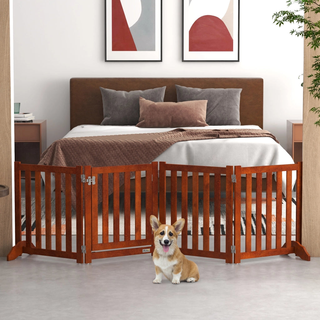 Barriera di Sicurezza per Cani ¨C Minimal ¨C 205x30x60 cm Marrone