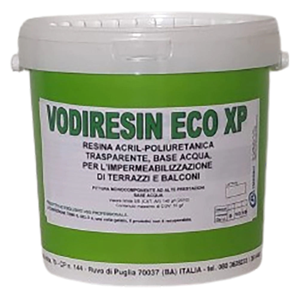 RESINA ACRILPOLIURETANICA FILMANTE 'VODIRESIN ECO' lt. 5 - trasparente  - VODICHEM
