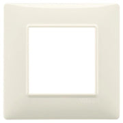 Placca 2 moduli Beige Vimar Plana