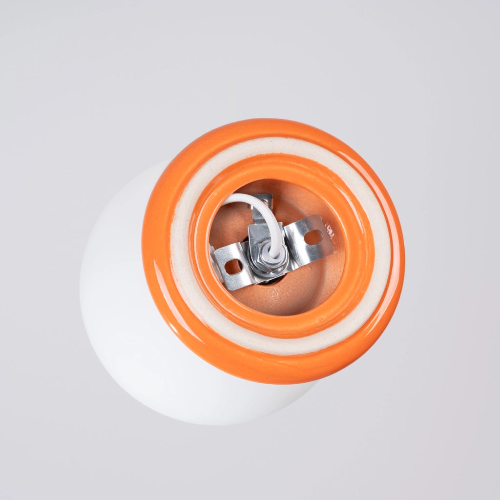Lampada a parete ZORI arancione IP44