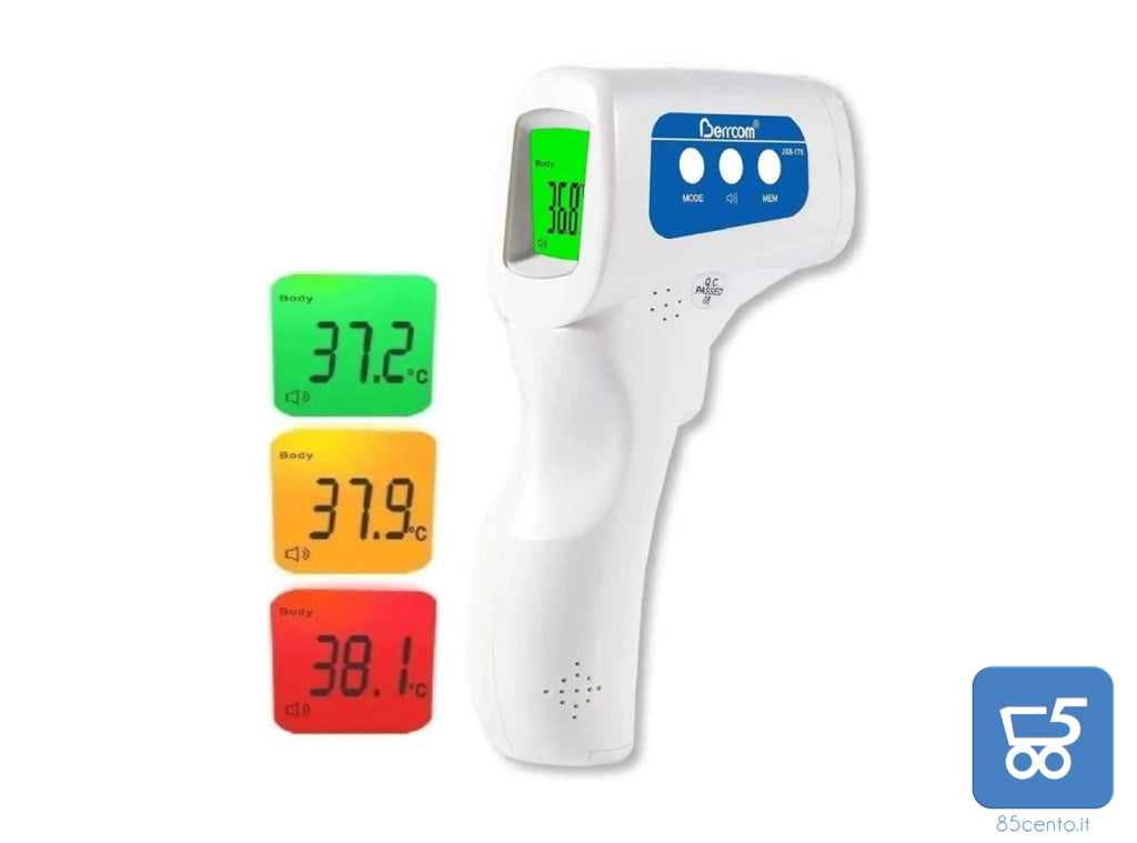 Termometro infrarossi misurazione temperatura corporea senza contatto Berrcom JXB-178
