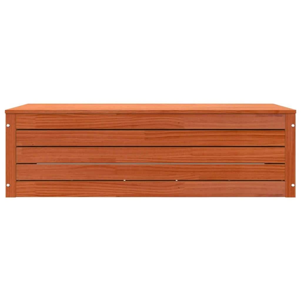 Scatola di Stoccaggio Marrone cerato 109 x 36,5 x 33 cm