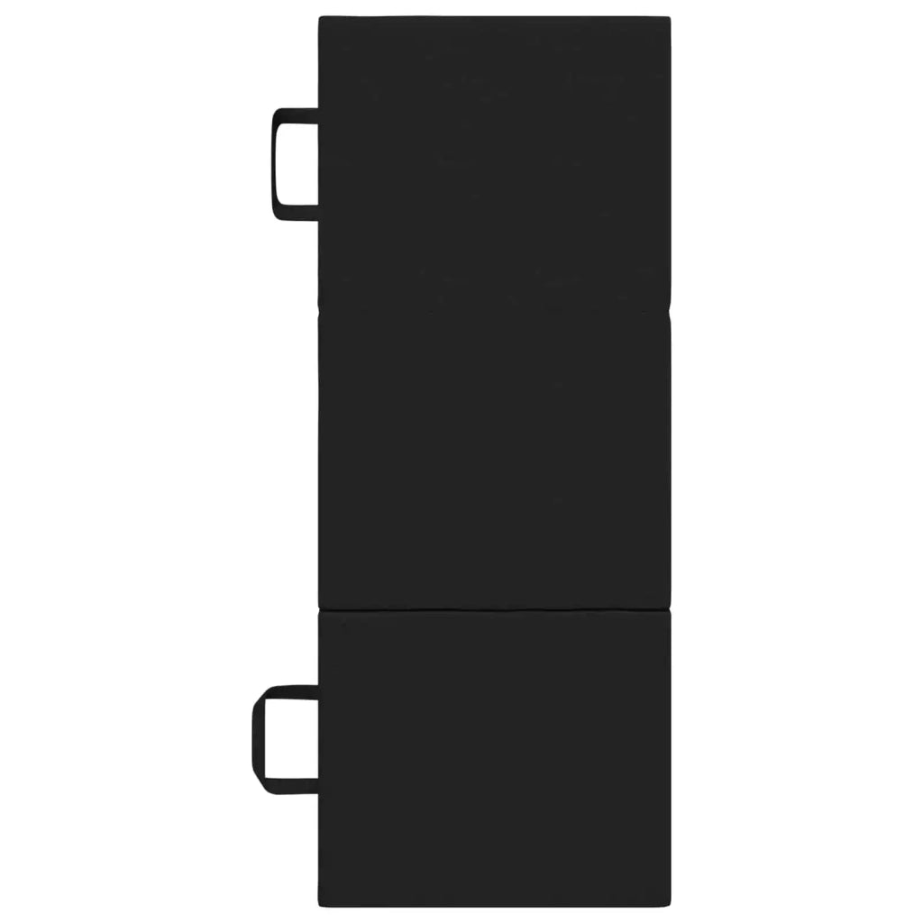 Divano Letto Pieghevole 75 x 63 x 45 cm Nero 900138