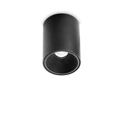 Lampada Da Soffitto Nitro Pl Round D08 Nero Ideal-Lux