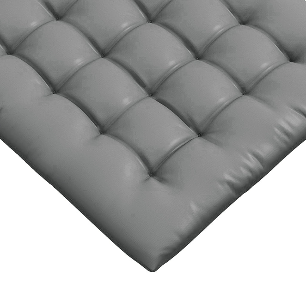 Set 6 Cuscini per Sedie da Pranzo ¨C Xylo ¨C Grigio 40x40 cm con Lacci