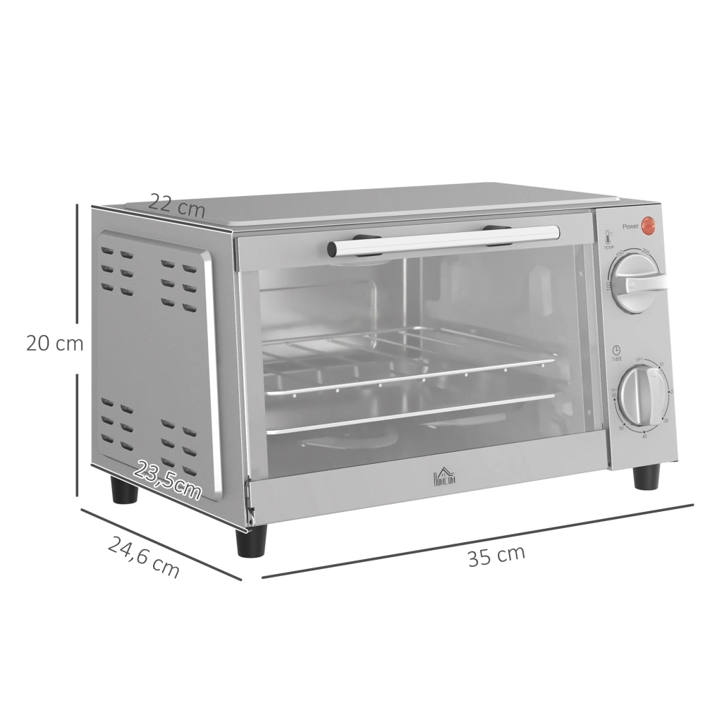 Forno Mini ¨C Minimal ¨C 9L Acciaio Inox Argento