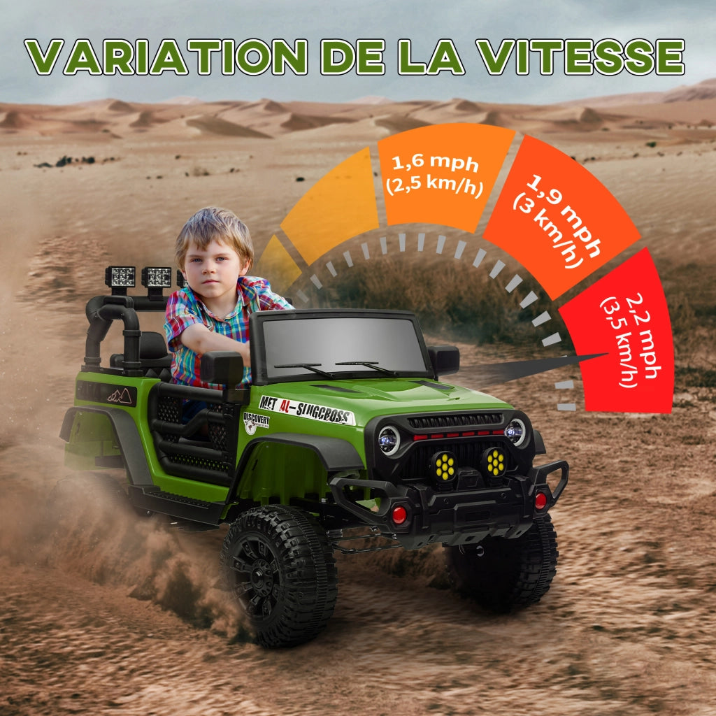 Auto elettrica per bambini ¨C Minimal ¨C Verde
