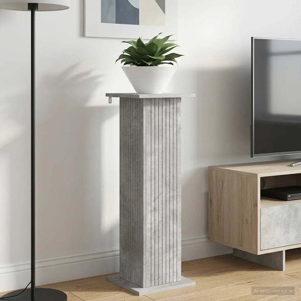 Supporto per piante 2 pcs Grigio Cemento 30,5 x 30 x 100,5 cm 899751