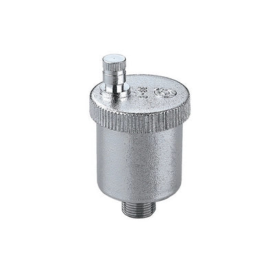 VALVOLA AUTOMATICA MINICAL SFOGO ARIA NICHELATO- 1/2 M- CALEF- pezzi 1