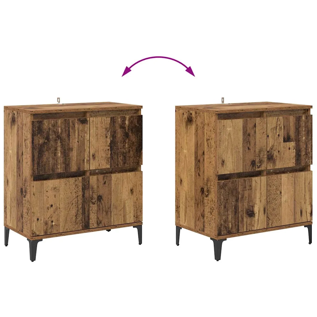 Credenza | Sideboards 3 pcs Legno vecchio 60 x 35 x 70 cm