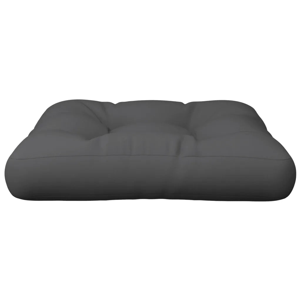 Cuscino per Pallet Antracite 50x50x12 cm in Tessuto 360425
