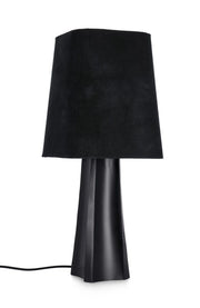 Lampada da Tavolo con Base in Metallo e Paralume in Cotone - SAKURA
