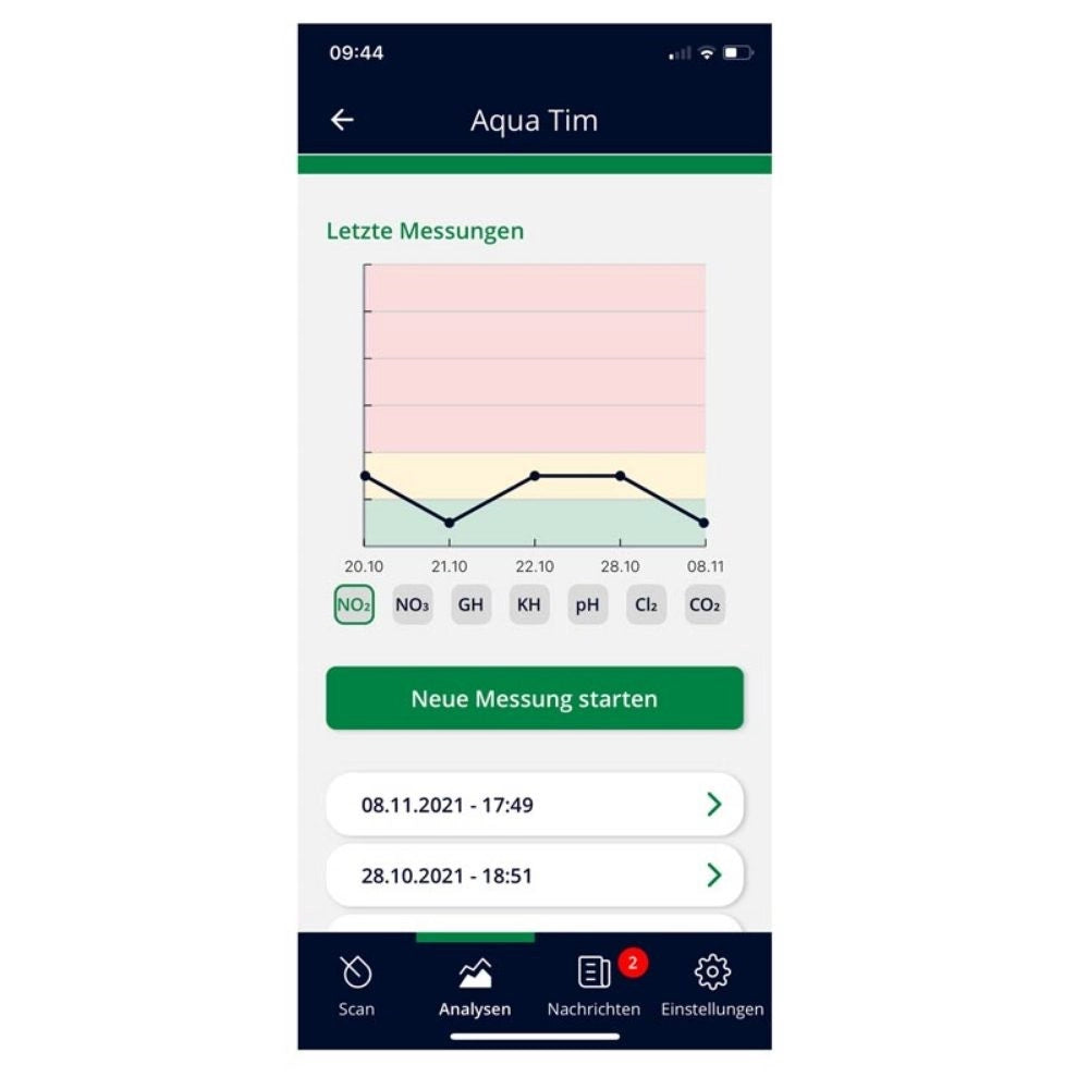JBL ProScan - Test di Misurazione tramite App