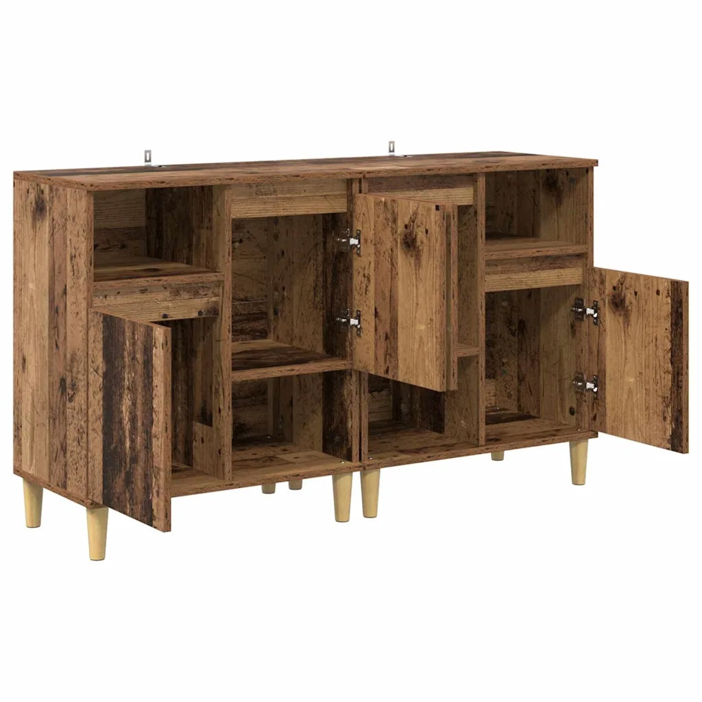 Credenza | Sideboards 2 pcs Legno vecchio 60 x 35 x 70 cm