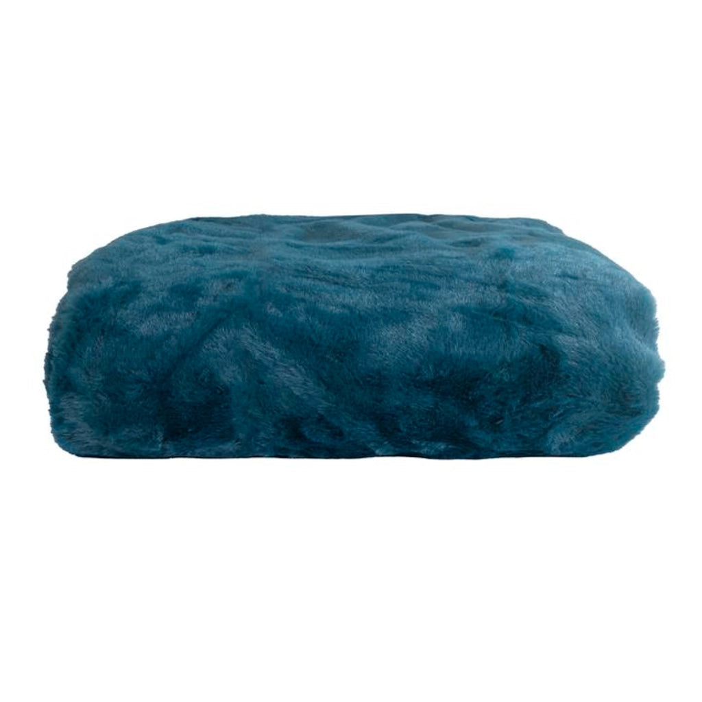 Coperta blu scuro-verde 130x170cm MINNOR