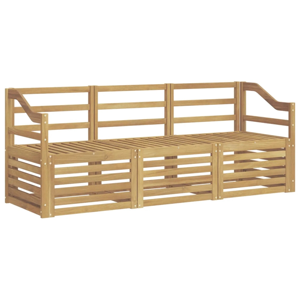 Set divani Legno di Acacia Massello 3391329