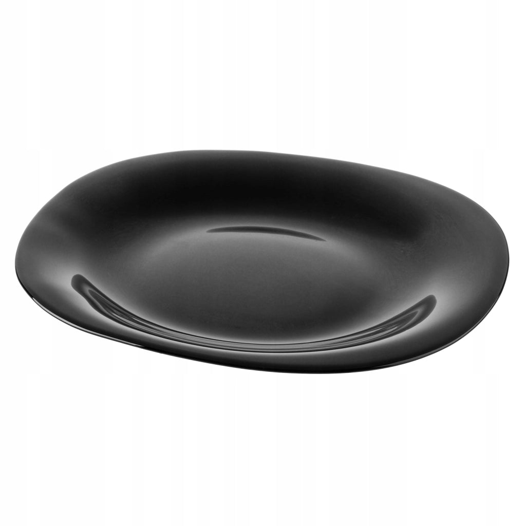 Set di 6 piatti da dessert KADAX da 21,5 cm, neri.