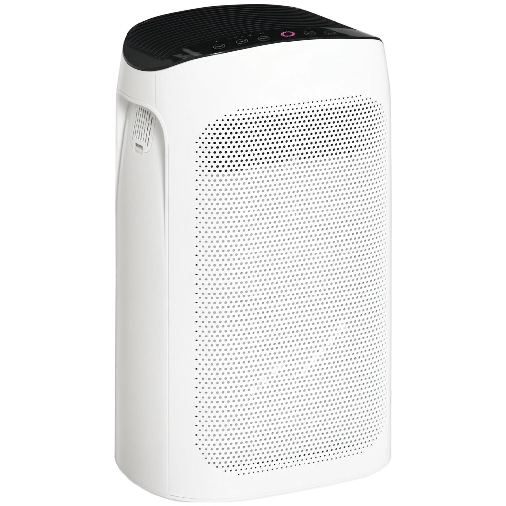 Purificatore d'Aria con Filtro HEPA a Triplo Strato, CADR 210m3/h, Air Purifier con 3 Velocit¨¤, Modalit¨¤ Sonno, Timer, Area coperta 25-35m3, per Pollini, Odori, Fumo, Polvere