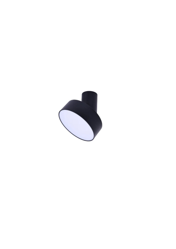 Faretto soffitto orientabile nero tondo Ø14 LED 16W