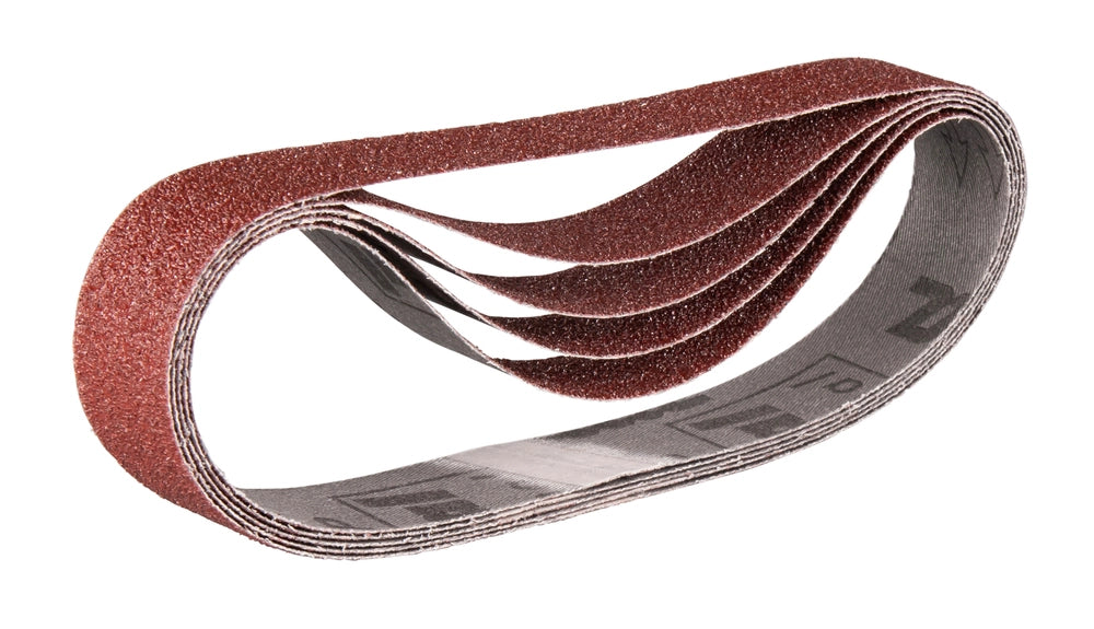 NASTRO ABRASIVO MAKITA 30X533mm GRANA 100, 5 PEZZI - P-36706