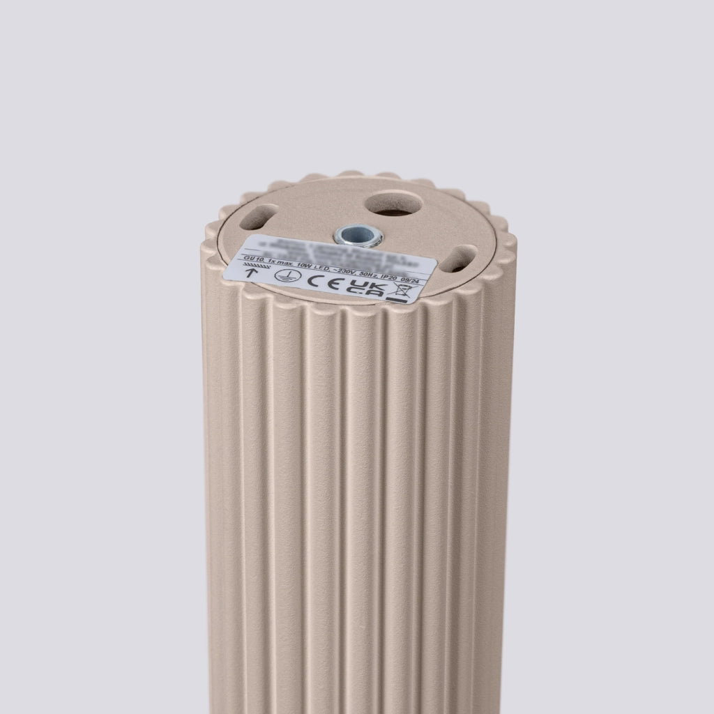 Lampada da soffitto KARBON 20 taupe