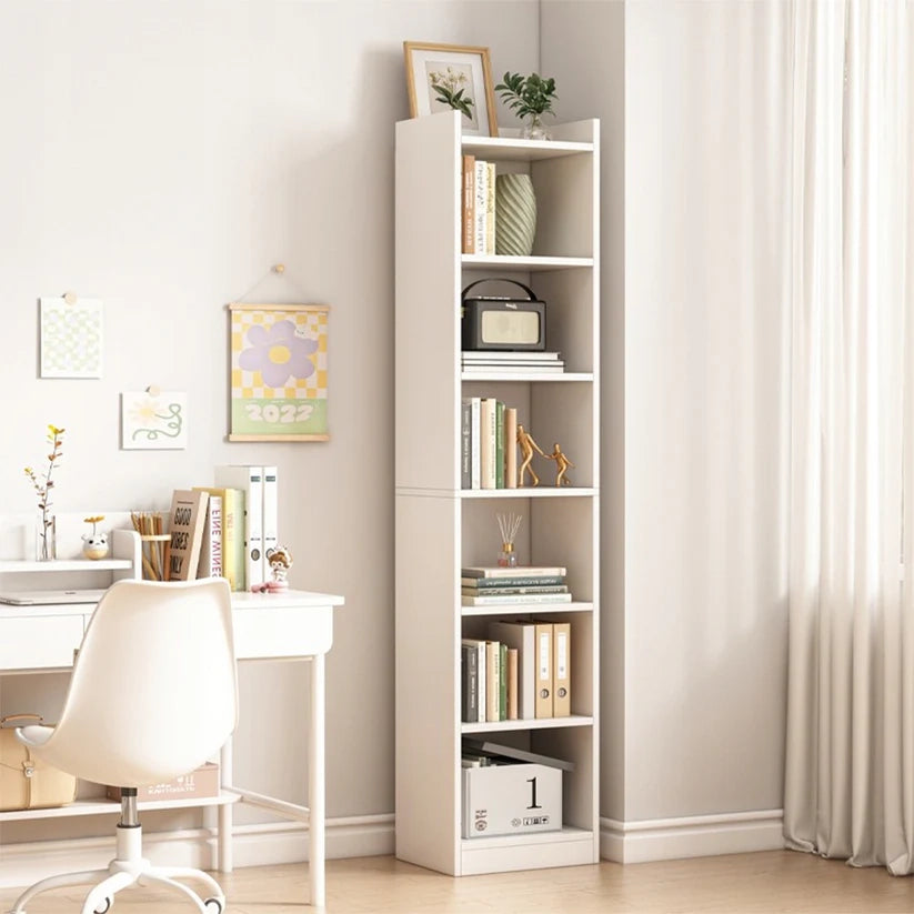 Libreria Alta Bianca 40x30x180 cm Ideale per Ogni Ambiente