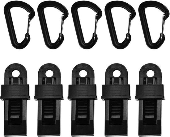 5 Pacchetti di Viti di Sostegno per Teli Resistenti alla Pioggia, Viti di Sostegno per Tarpaulin in Acciaio Inox, per Accessori di Campeggio Estivo.