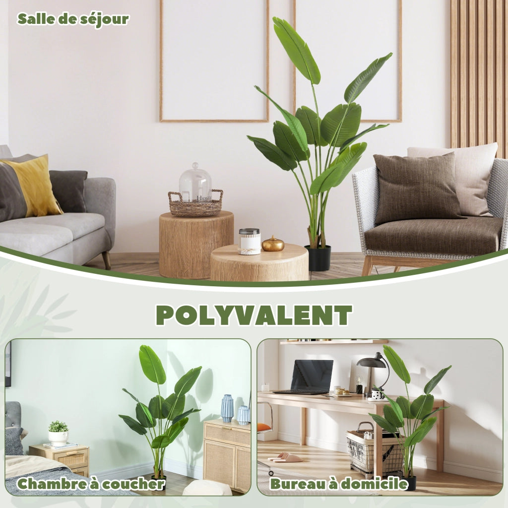 Albero Artificiale con Vaso ¨C Minimal ¨C Verde 160 cm
