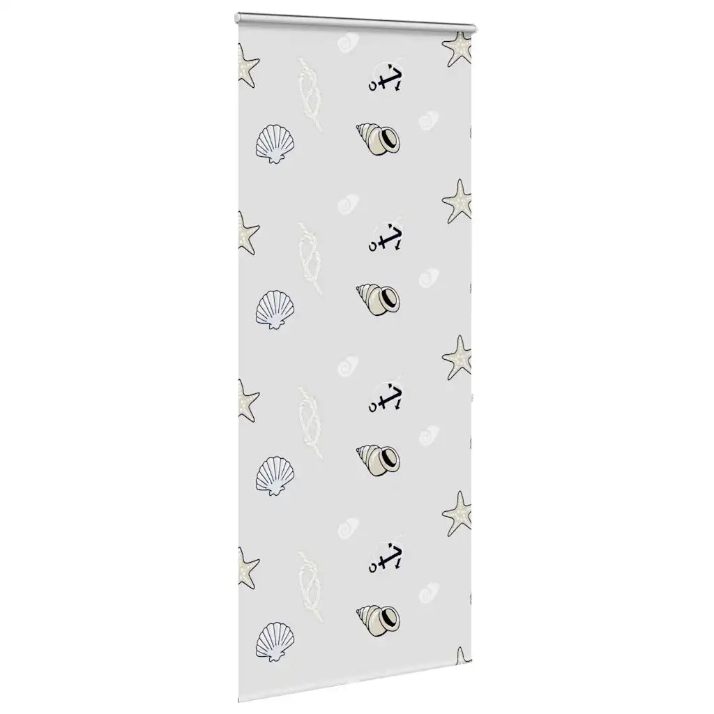 Tenda a Rullo Doccia Cassonetto-Tenda doccia a rullo 110x240 cm Larghezza Tessuto 765243