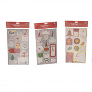 S/20 sticker  natalizi 30x14.5cm ass prezzo cad uno