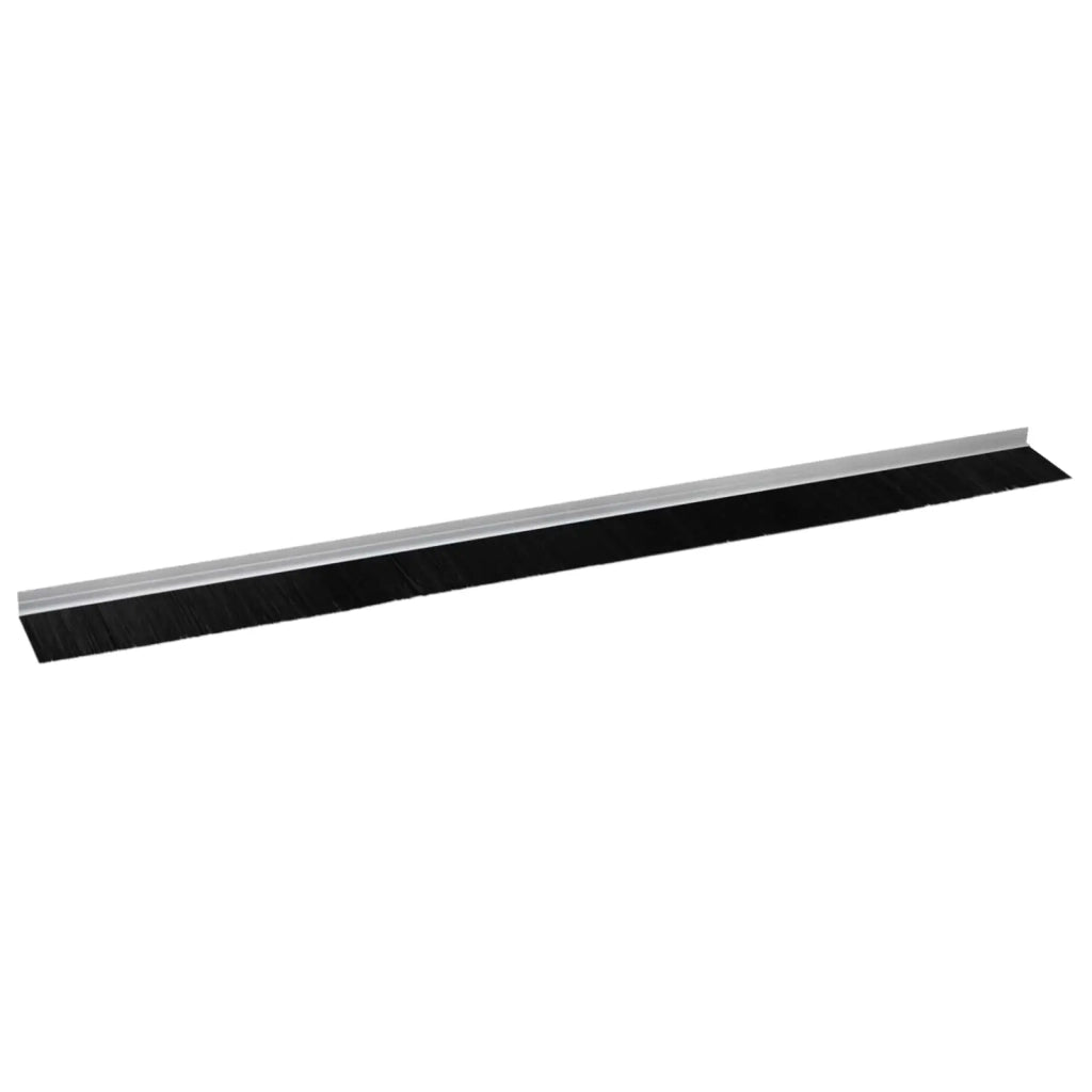 Spazzole per porte autoadesive 2 pcs Argento 100 cm 42019475
