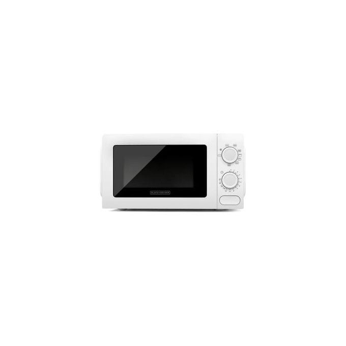 Black & Decker BXMZ700E forno a microonde Superficie piana Microonde con grill 20 L 700 W Bianco