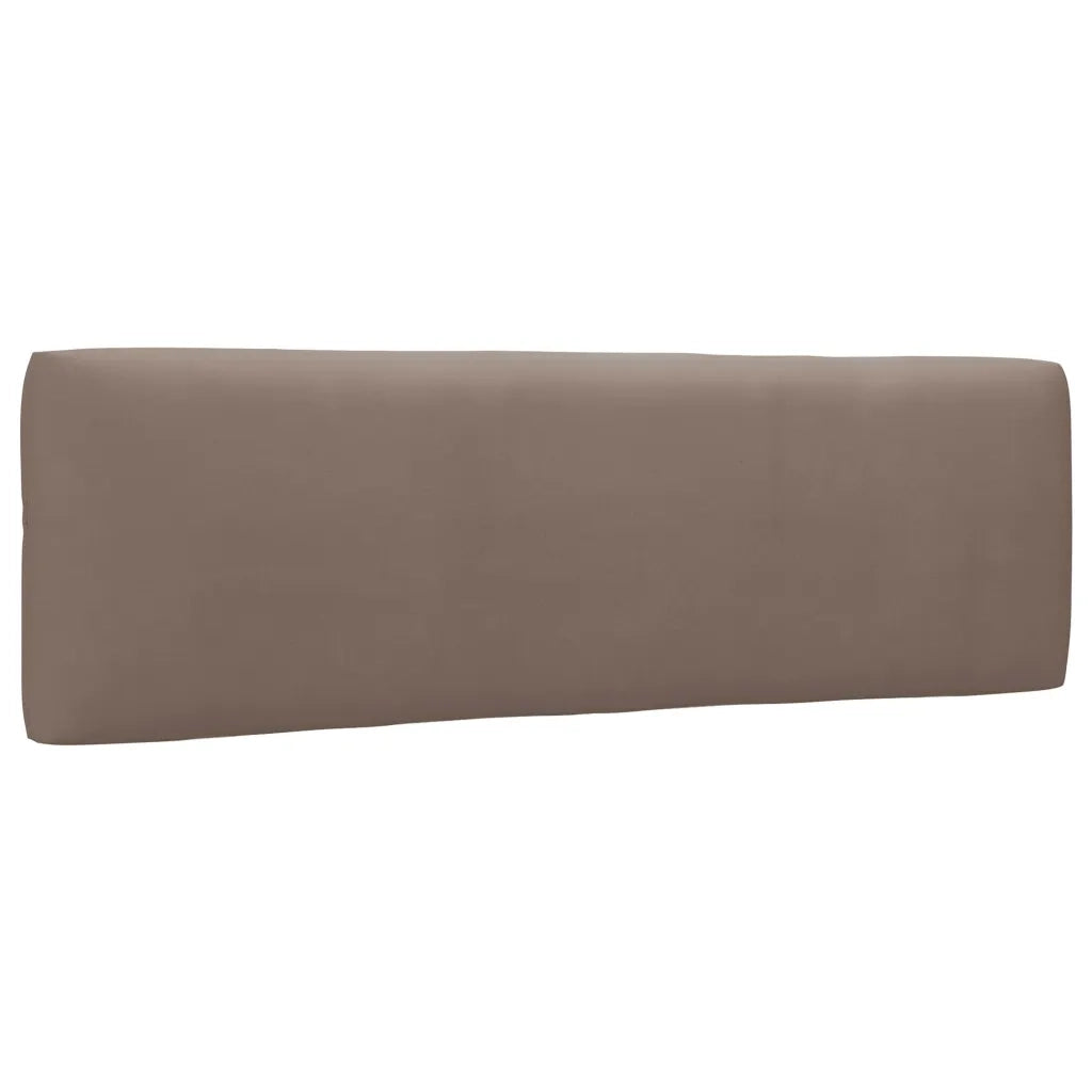 Divano a 2 Posti su Pallet con Cuscini Pino Impregnato Grigio 3066633