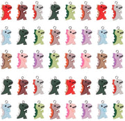 50 pezzi di appesi dinosauri per gioielli fatti a mano