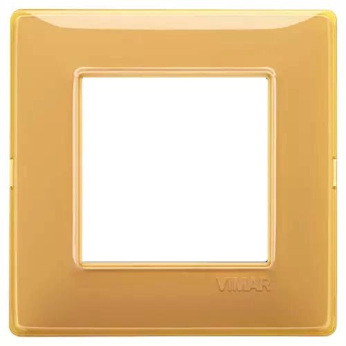 VIMAR PLANA - PLACCA 2M REFLEX AMBRA