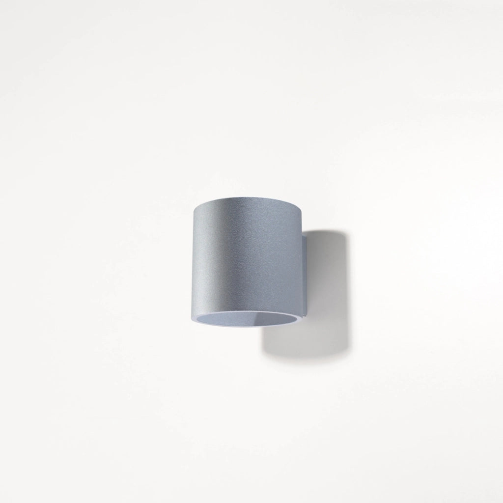 Lampada da parete ORBIS 1 grigio
