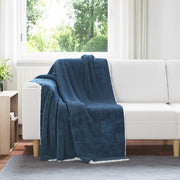 Coperta Blu navy 130 x 150 cm Panno 42016989
