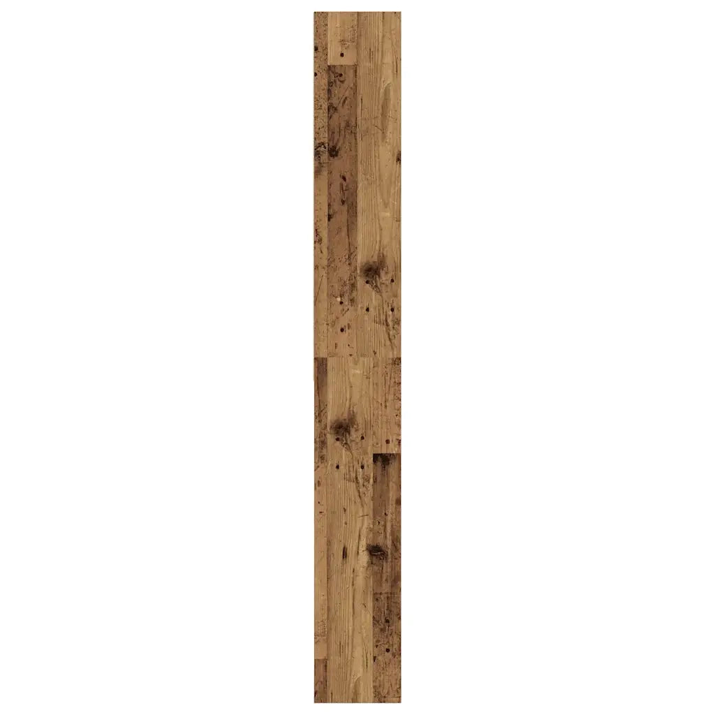 Mobile per Lavatrice Legno Antico 64x24x190 cm 856643