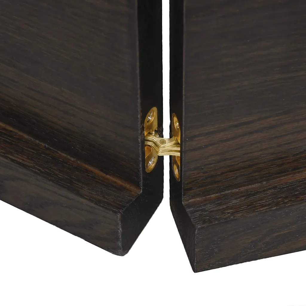 Piano Bagno Marrone Scuro 140x60x(2-4)cm Legno Trattato 3156247
