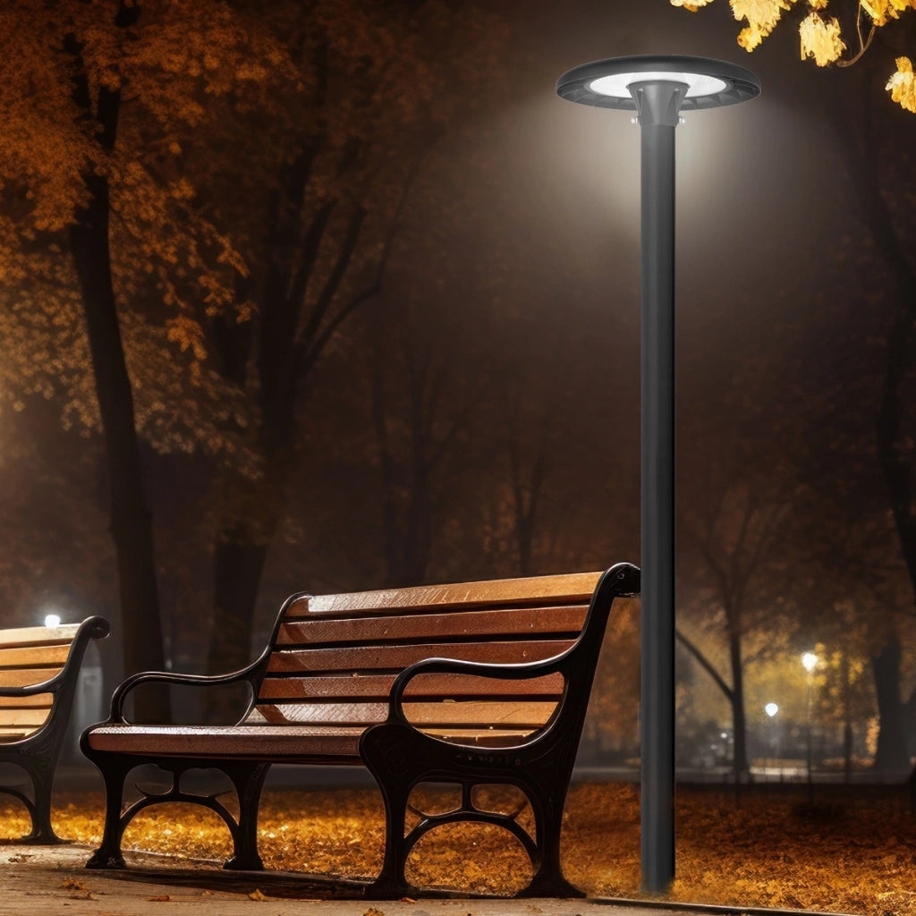 Testa lampione LED alluminio 80/100/120W IP65 Videx