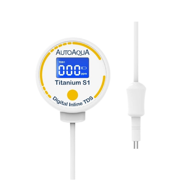 AutoAqua Titanium S1 - Misuratore di TDS in linea
