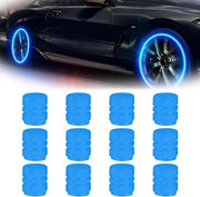 Ventilatori per pneumatici illuminanti 12 pezzi - Fluorescenti e impermeabili per auto, camion, SUV e motocicli