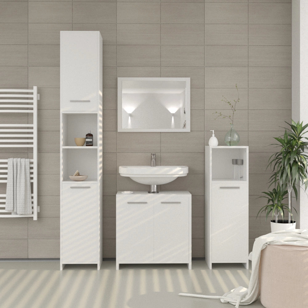 Vicco Mobile sottolavabo per bagno Bianco 58 x 60 cm